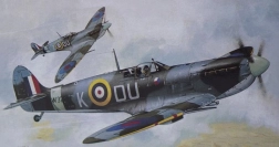 Supermarine Spitfire Mk.Vb HI TECH 1:72 repülőgép makett