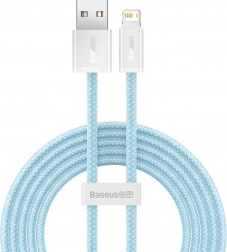Baseus USB–Lightning kábel 2 m, 2,4 A, kék