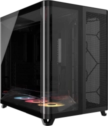 AIR 5400 RS‑R ARGB mid‑tower számítógépház, fekete