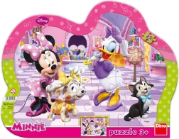 Puzzle Minnie és kedvencei 25 darabos