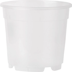 Átlátszó orchideacserép 14 cm, 1,25 l