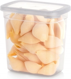 Műanyag száraztároló fedéllel, 1,85 l