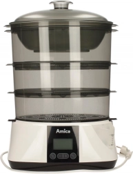 Gőzfőző LCD kijelzővel és aromatizálóval