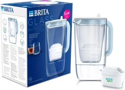 Üveg vízszűrő kancsó 2,5 l + 1 BRITA MAXTRA PRO Pure Performance betét