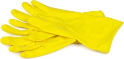 Latex takarítókesztyű XL sárga