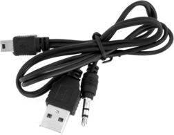 Adapter Mini USB - USB/3,5 mm JACK