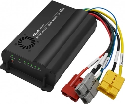 Automatikus DC-DC 12V töltő MPPT szabályzóval 40A LiFePO4, AGM, GEL akkukhoz