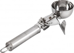 Rozsdamentes acél fagylaltadagoló kanál 5 cm