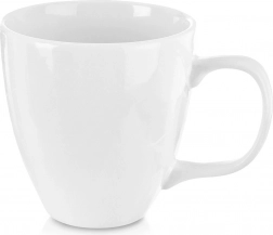 MONA porcelán bögre 400 ml – fehér, másodosztály
