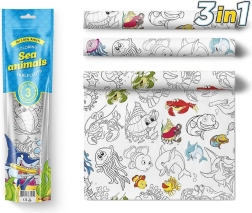 Pexi színező terítők - tengeri állatkák