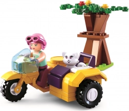 Sluban Girls Dream motorkerékpár oldalkocsival