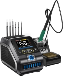 FNIRSI forrasztóállomás 200 W teljesítménnyel DWS-200 F