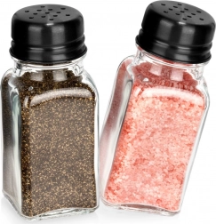 Üveg só- és borsszóró 80 ml, 2 darabos szett