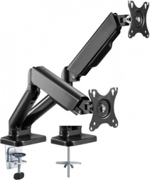 Kettős monitortartó 17-32 hüvelyk teherbírás 9 kg