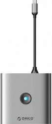 Orico 6 az 1-ben adapter, HDMI 4K + 2x USB-A 3.0, USB-C, 100W PD