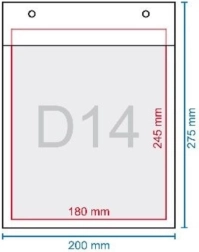 Buborékos boríték D14 200 × 275 mm, öntapadós