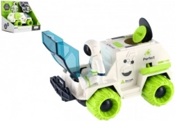 Tehetetlenségi meghajtású űrautó készlet űrhajóssal és műholddal