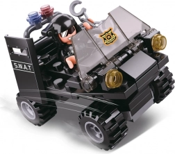 Sluban Rendőrség 4in1 SWAT quad építőkészlet
