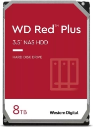 WD Red Plus 8 TB 3,5" CMR 256 MB 5640 f/p NAS-hoz merevlemez