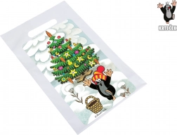 Táska Kisvakond "S" 20,5×34 cm KARÁCSONY