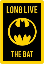 Batman lábtörlő 80 × 120 cm – licencelt poliészter lábtörlő