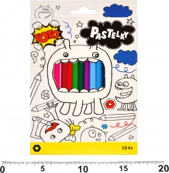 Hatszögletű színes ceruzák 18 db