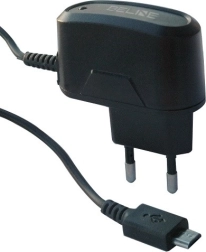 Hálózati töltő micro USB 1 A fekete