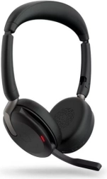 Jabra Evolve2 65 Flex UC Stereo vezeték nélküli fülhallgató töltővel
