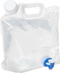 Összecsukható víztartály csappal, 4,8 l