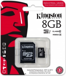 Ipari microSD kártya 8 GB UHS‑I Class 10 KINGSTON