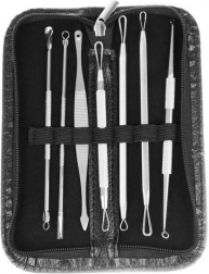 Fekete pötty eltávolító kanalak készlet - 7db