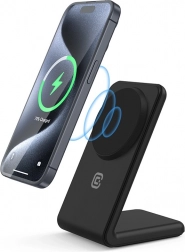 Mágneses állvány vezeték nélküli 2 az 1-ben töltéssel MagSafe-hez iPhone-hoz és AirPods-hoz – MagSafe