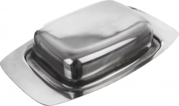 Rozsdamentes vajtartó fedéllel