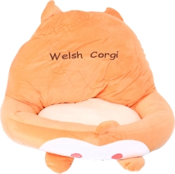 Corgi alakú párna - 46x46 cm