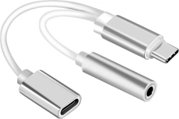 USB-C átalakító miniJack 3,5mm és USB-C