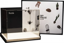 Plexi védőburkolat miniatűr házmodellekhez