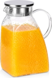 Vilde üvegkancsó hűtőbe, fedéllel, 1,8 l