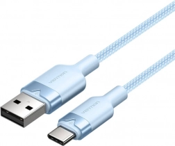 USB 2.0 kábel USB‑A–USB‑C 1 m 3 A kék Vention