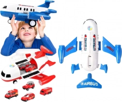 utasszállító repülő autókkal – piros