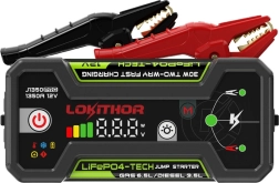 LOKITHOR J1350 Pro indítóakkumulátor (jump starter) 25,6 Wh