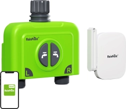 Intelligens Wi‑Fi öntözésvezérlő egység 2 zónához RAINPOINT átjáróval