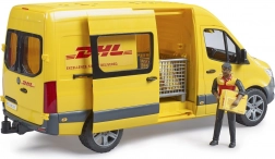Bruder Mercedes-Benz Sprinter DHL furgon sofőrrel és kiegészítőkkel