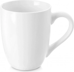 Fehér MONA porcelán bögre 300 ml