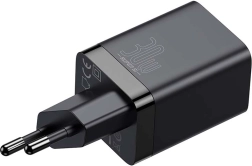 Baseus Super Si Pro USB + USB-C 30 W fekete villámgyors töltőállomás