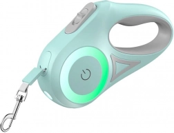 Automatikus LED póráz háziállatoknak - Zöld, 3m