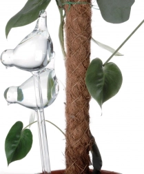 Üveg önöntöző golyók virágcserepekhez – madarak, 2 db