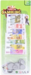 Euro játékpénz – bankjegyek és érmék