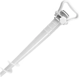 Csavaros spirállal ellátott strandnapernyő-tartó