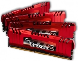 RipjawsZ DDR3 32GB (4x8GB) 1600MHz CL10 XMP memória