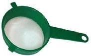 Konyhai szűrő 20 cm, műanyagból, finom 1,3 mm-es hálóval